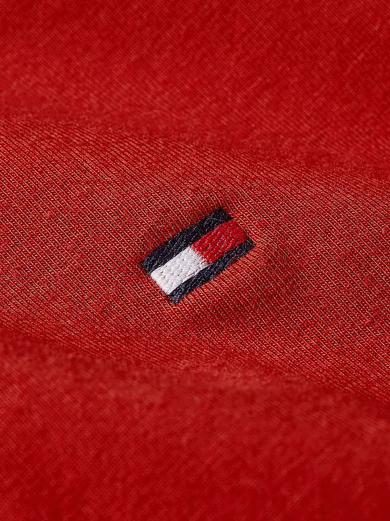 TOMMY HILFIGER | T-Shirt Slim Fit | rot