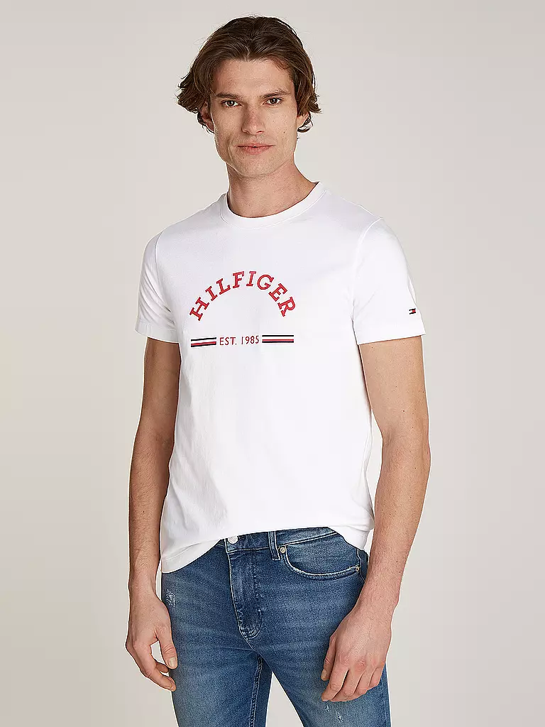 TOMMY HILFIGER | T-Shirt | weiss