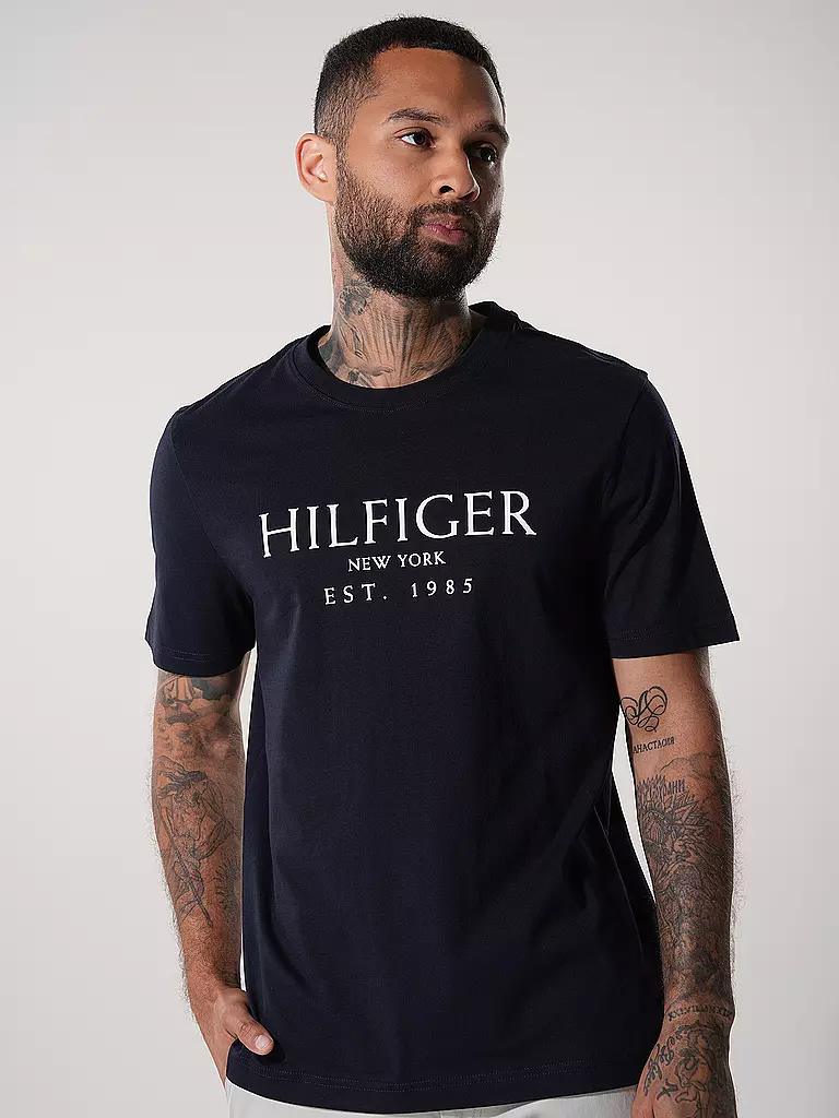 TOMMY HILFIGER | T-Shirt | dunkelblau