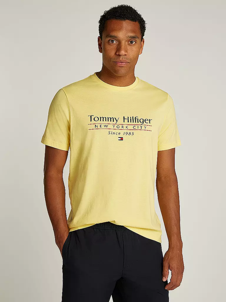 TOMMY HILFIGER | T-Shirt | gelb