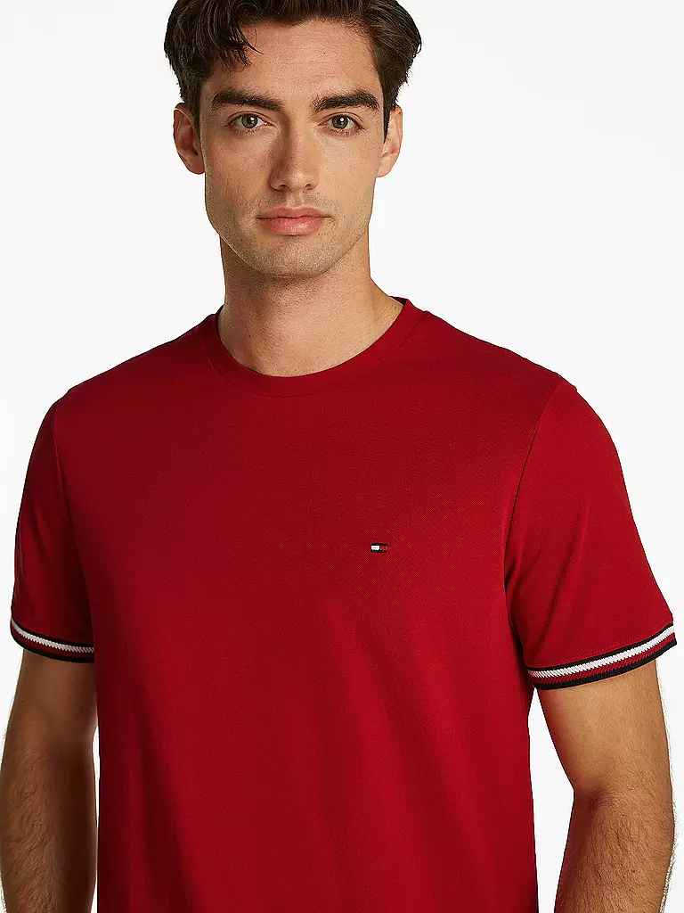 TOMMY HILFIGER | T-Shirt | rot