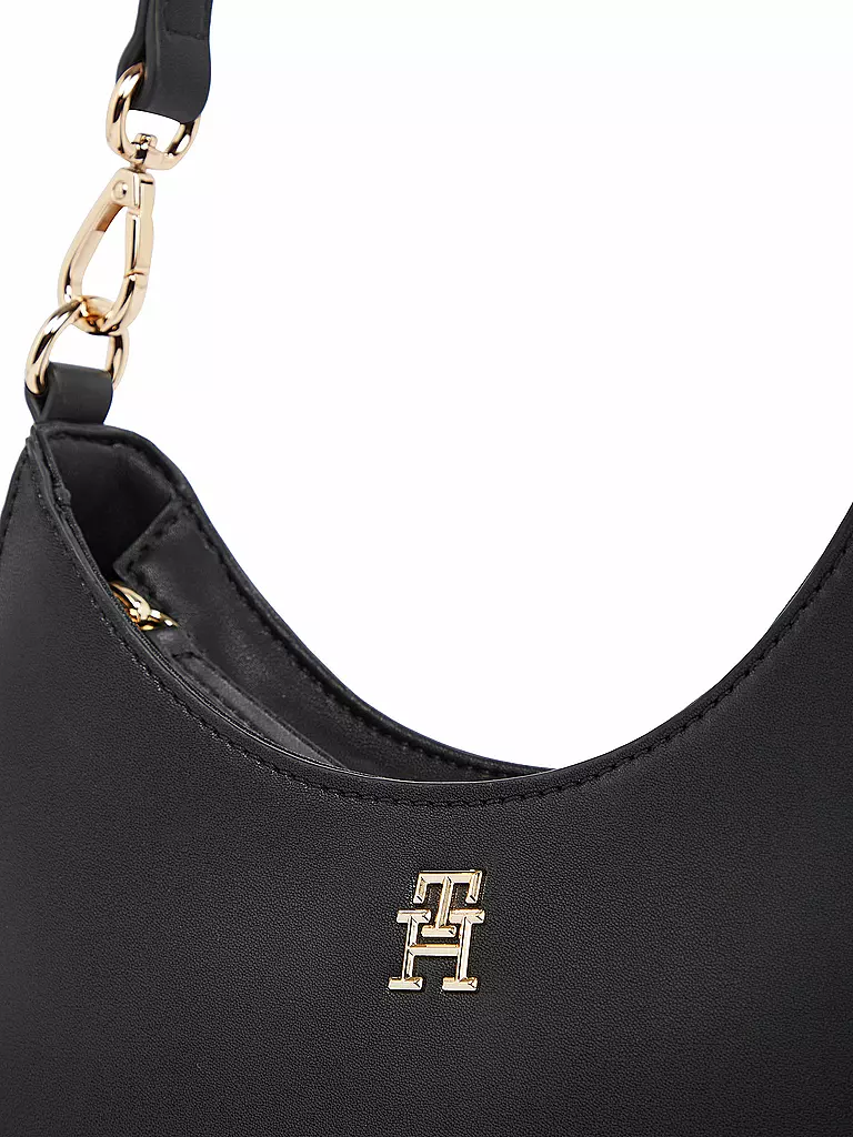 TOMMY HILFIGER | Tasche - Schultertasche TH LOGOTAPE | schwarz