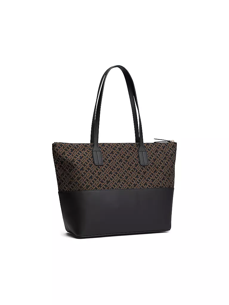 TOMMY HILFIGER | Tasche - Shopper TH JACQUARD | schwarz