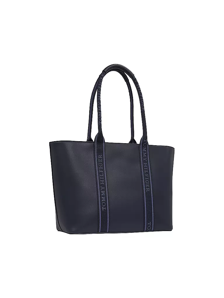 TOMMY HILFIGER | Tasche - Tote Bag TH LOGOTAPE | dunkelblau