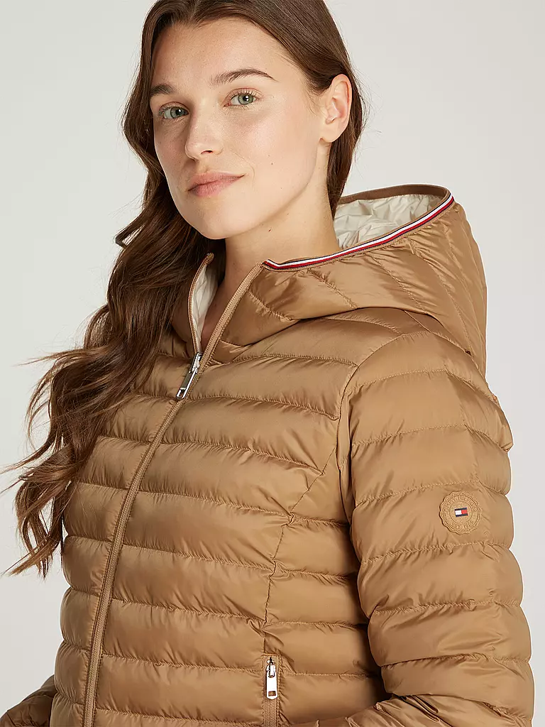 TOMMY HILFIGER | Wende Steppjacke  | camel