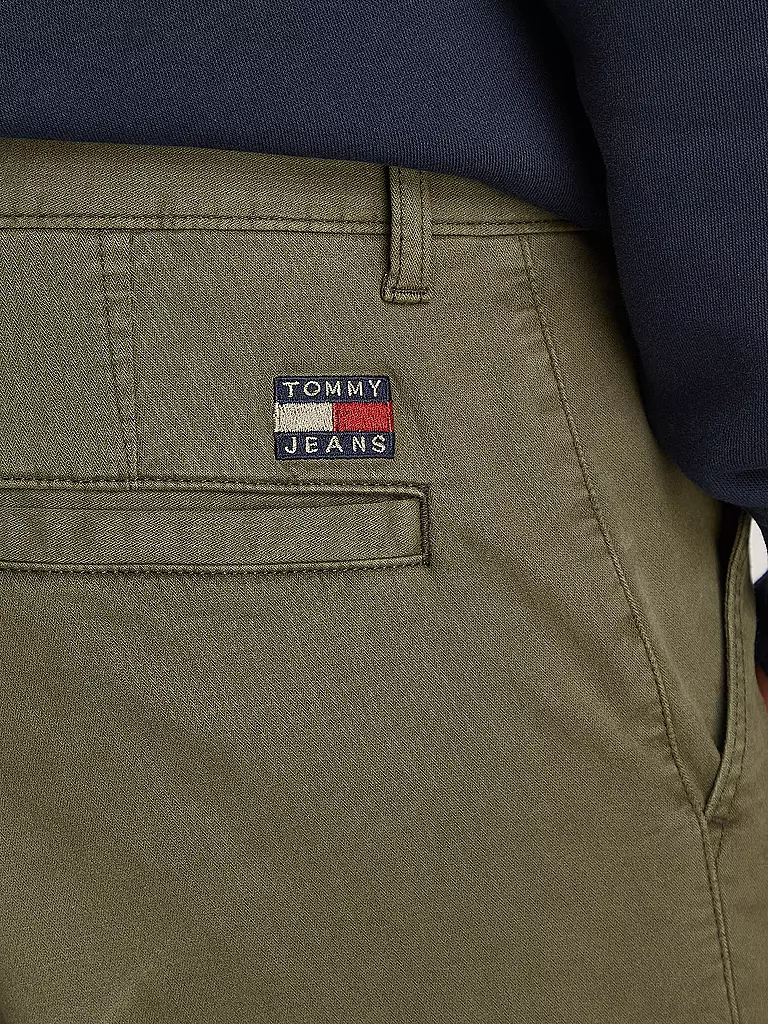 TOMMY JEANS | Cargohose  | olive