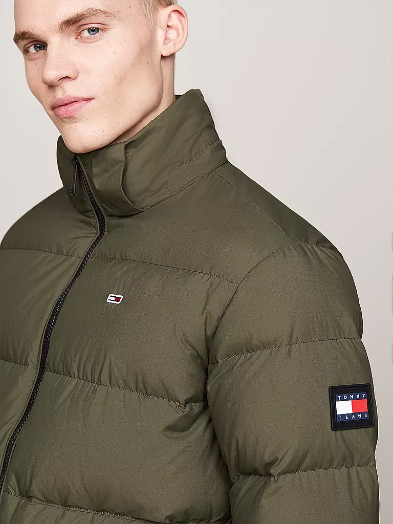 TOMMY JEANS | Daunenjacke  ESSENTIAL | olive