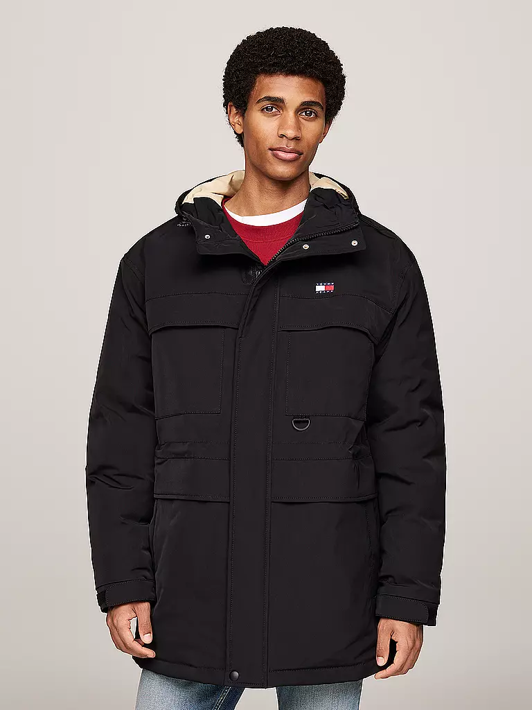 TOMMY JEANS | Daunenjacke | schwarz