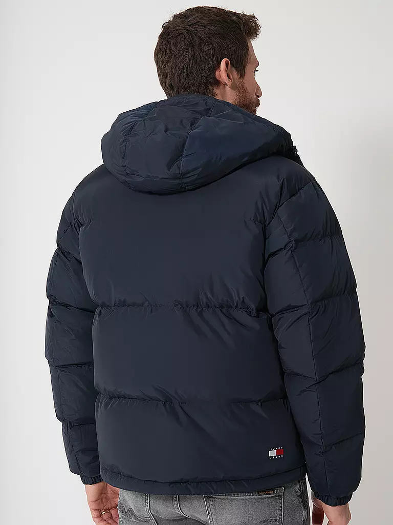 TOMMY JEANS | Daunensteppjacke ALASKA | schwarz