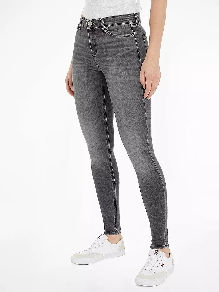 TOMMY JEANS | Jeans Skinny Fit NORA  | grau