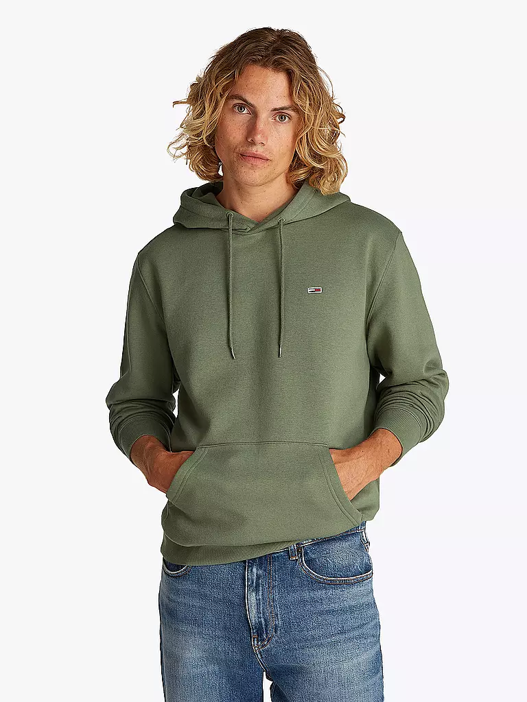 TOMMY JEANS | Kapuzensweater - Hoodie  | olive