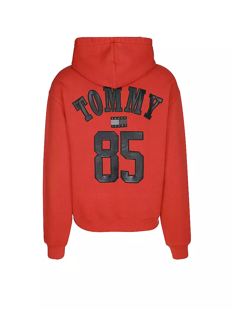 TOMMY JEANS | Kapuzensweater - Hoodie REMASTERED 1985 | rot