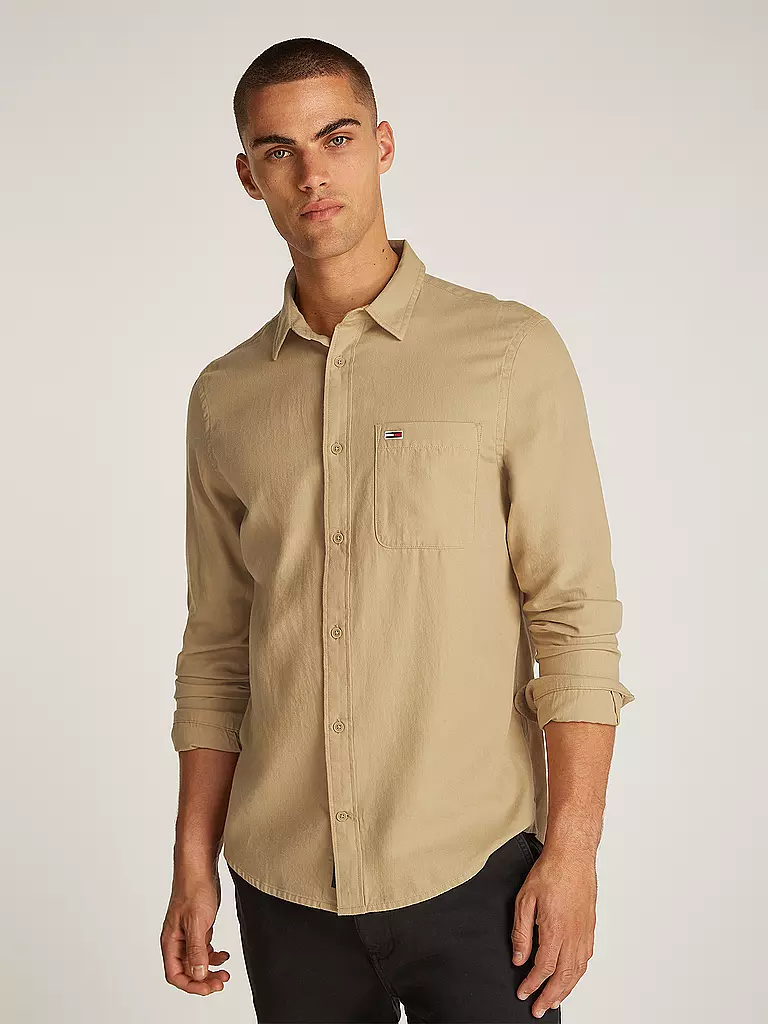 TOMMY JEANS | Overshirt  | beige