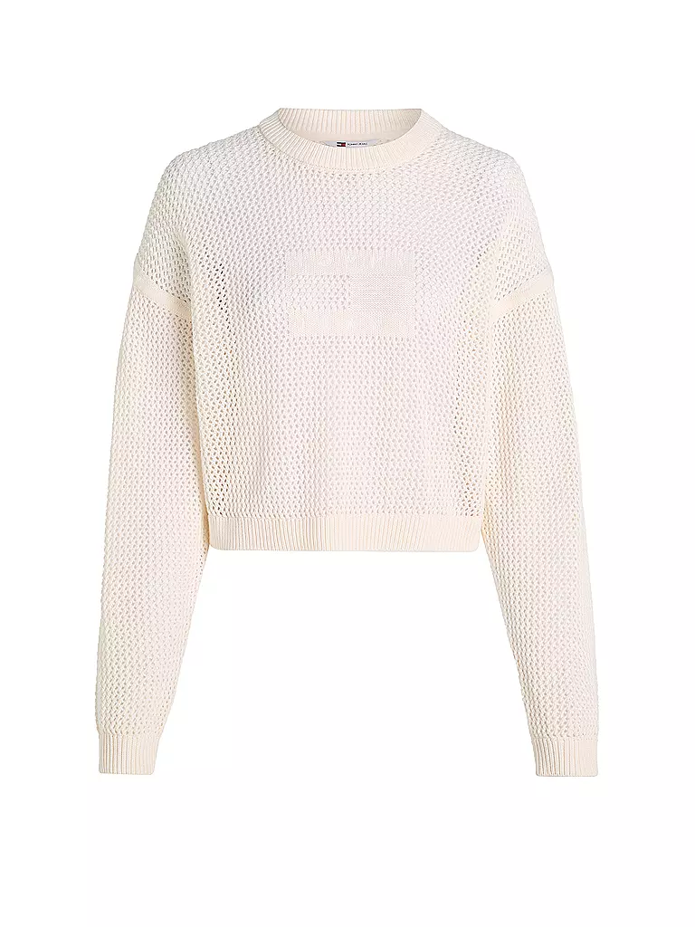 TOMMY JEANS | Pullover  | creme