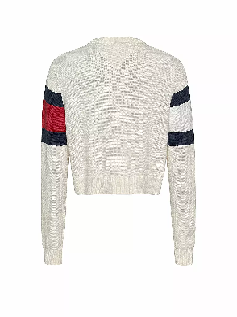 TOMMY JEANS | Pullover  | weiss