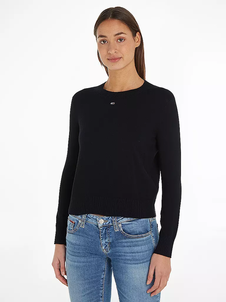 TOMMY JEANS | Pullover | schwarz