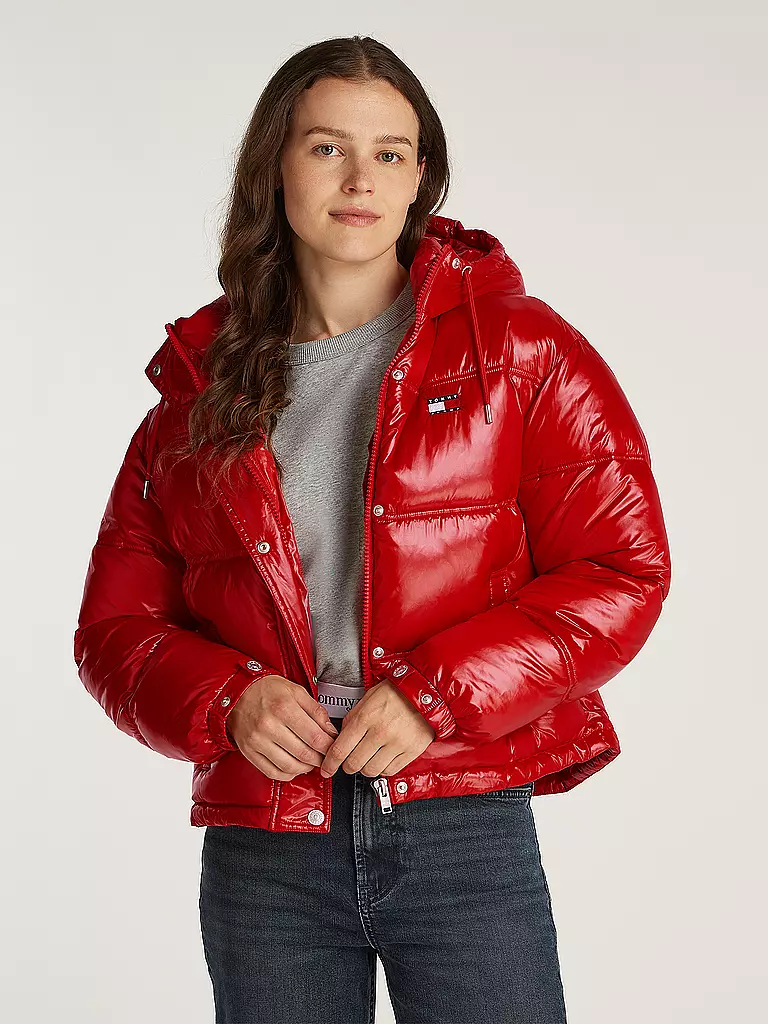 TOMMY JEANS | Steppjacke | rot