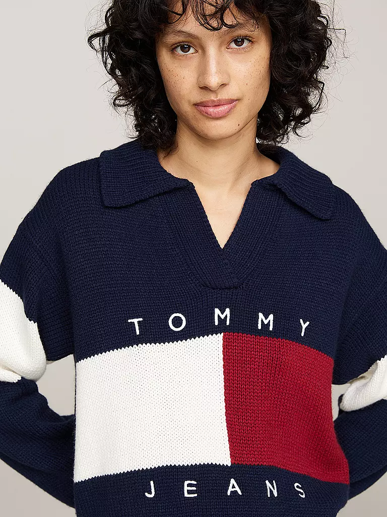 TOMMY JEANS | Sweater | dunkelblau