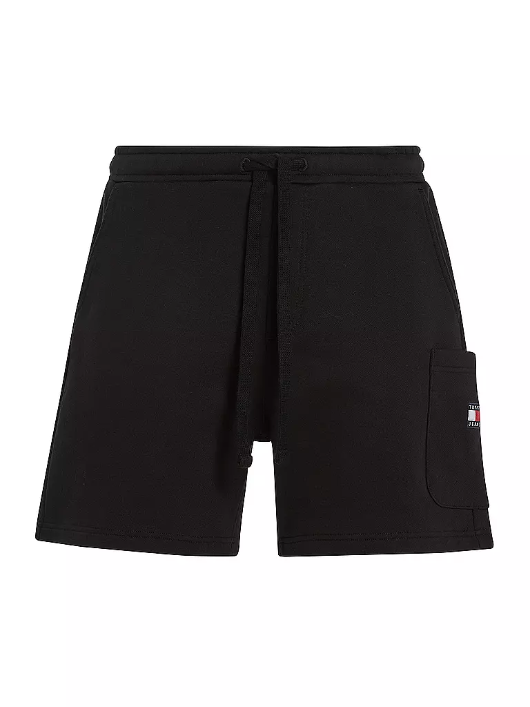 TOMMY JEANS | Sweatshorts | schwarz