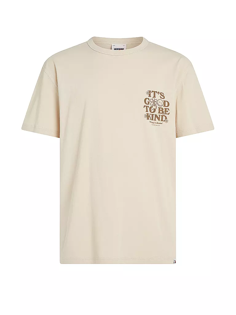 TOMMY JEANS | T-Shirt  | beige