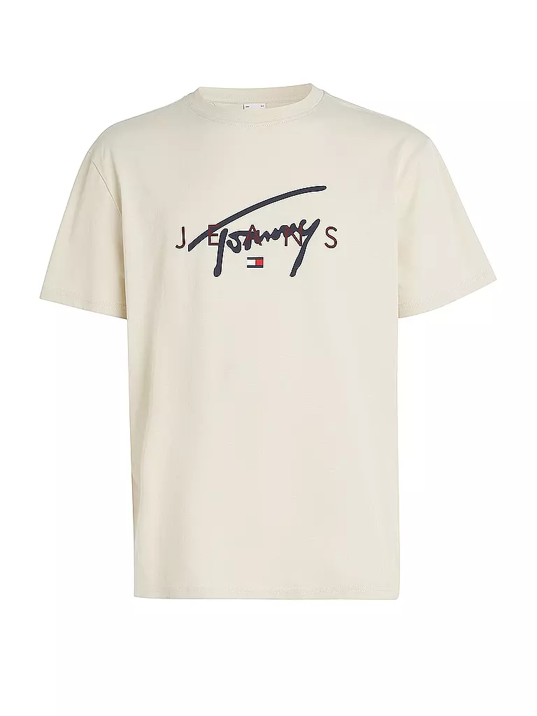 TOMMY JEANS | T-Shirt  | beige