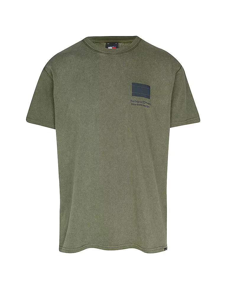 TOMMY JEANS | T-Shirt  | olive