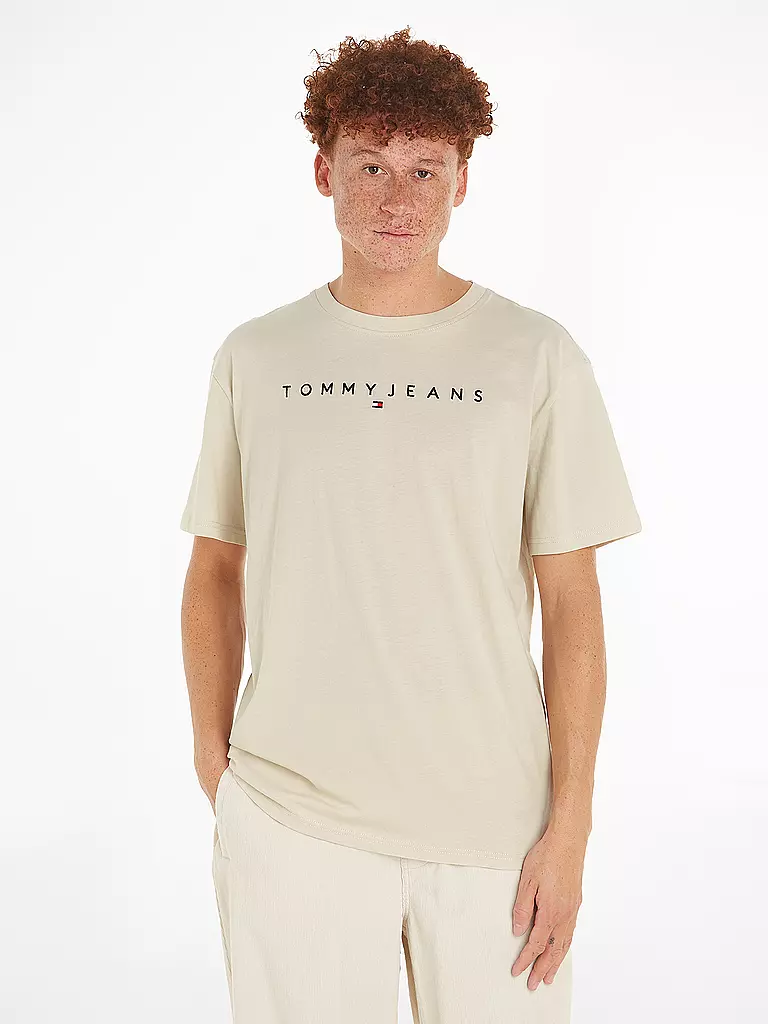 TOMMY JEANS | T-Shirt  | beige