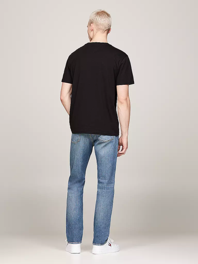 TOMMY JEANS | T-Shirt  | schwarz