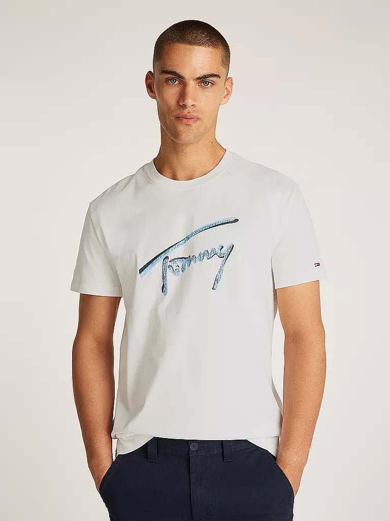 TOMMY JEANS | T-Shirt  | weiss