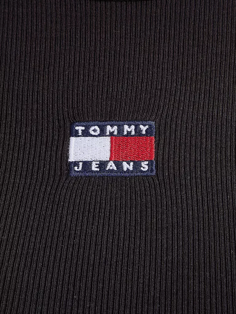 TOMMY JEANS | T-Shirt  | schwarz