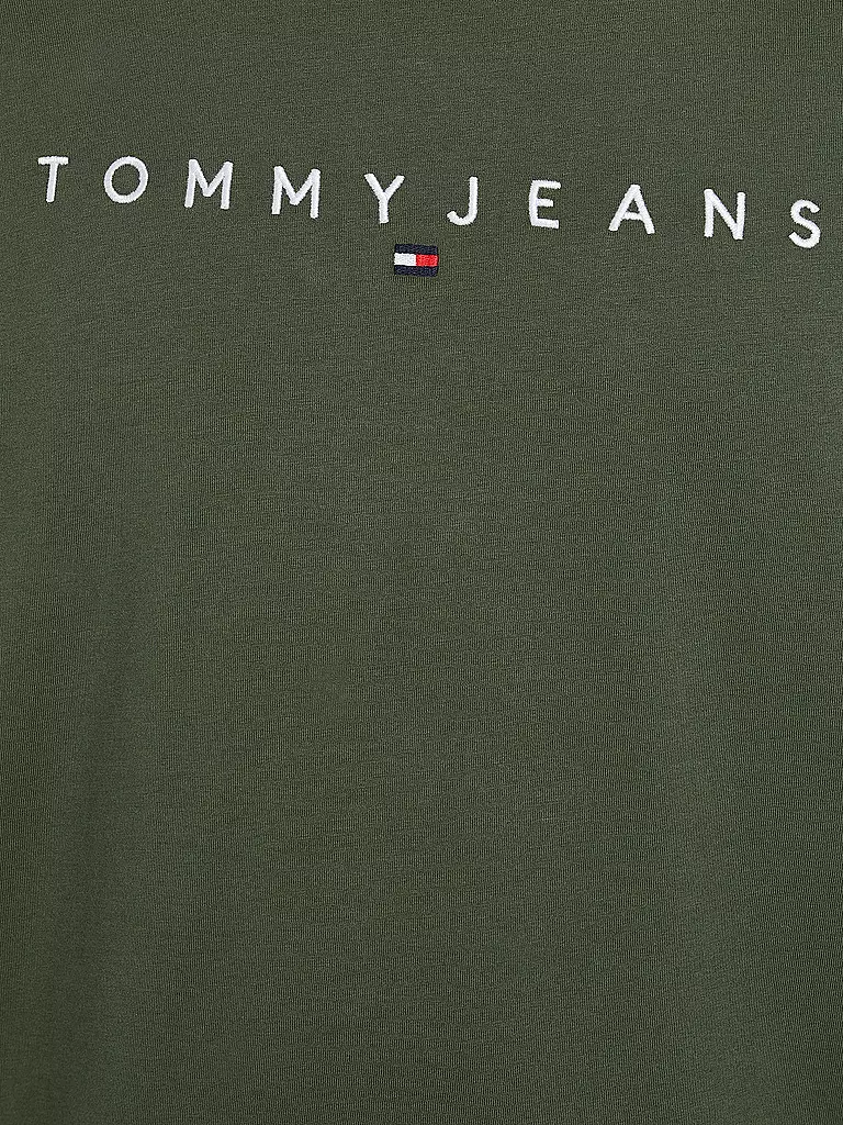 TOMMY JEANS | T-Shirt  | dunkelgrün