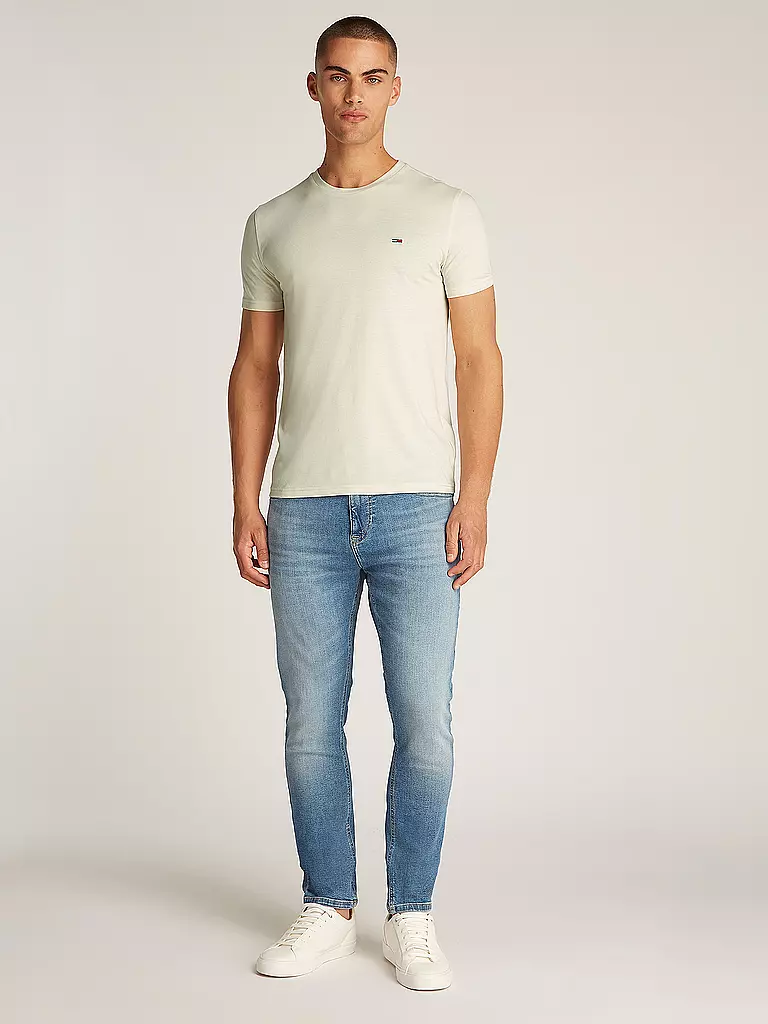 TOMMY JEANS | T-Shirt Slim Fit | creme