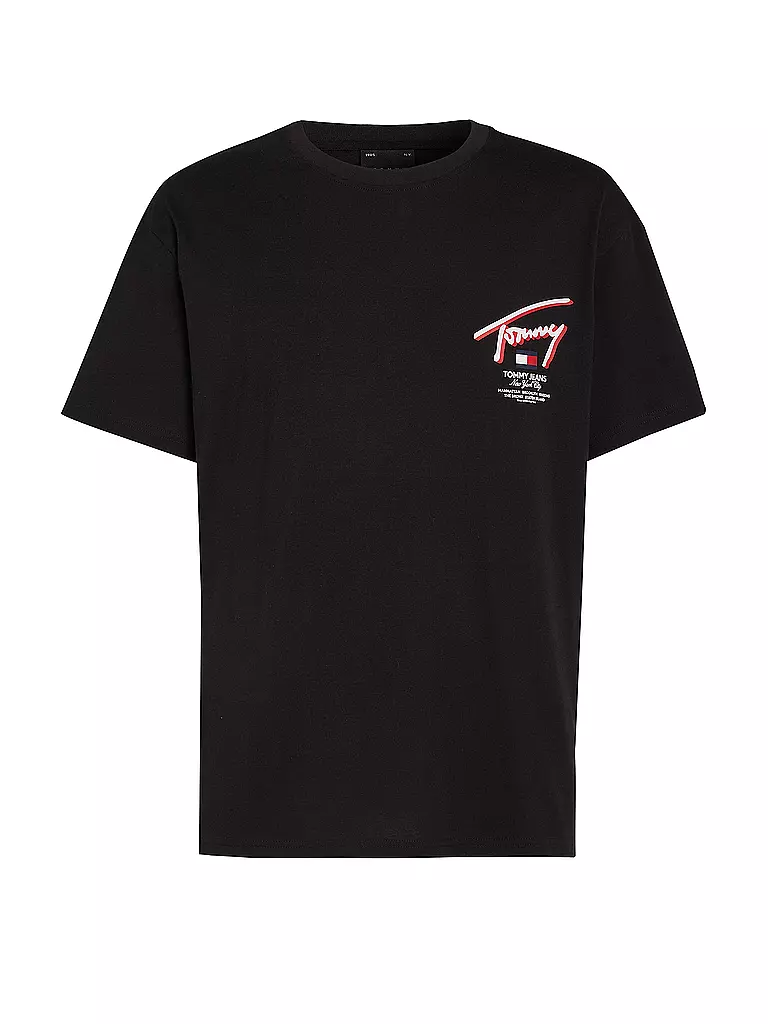 TOMMY JEANS | T-Shirt | schwarz