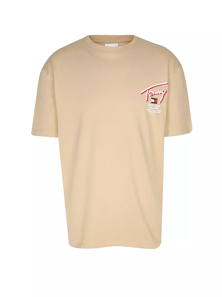 TOMMY JEANS | T-Shirt | camel