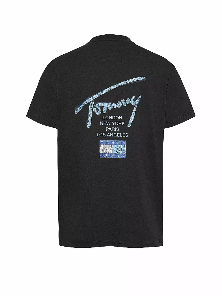 TOMMY JEANS | T-Shirt | schwarz