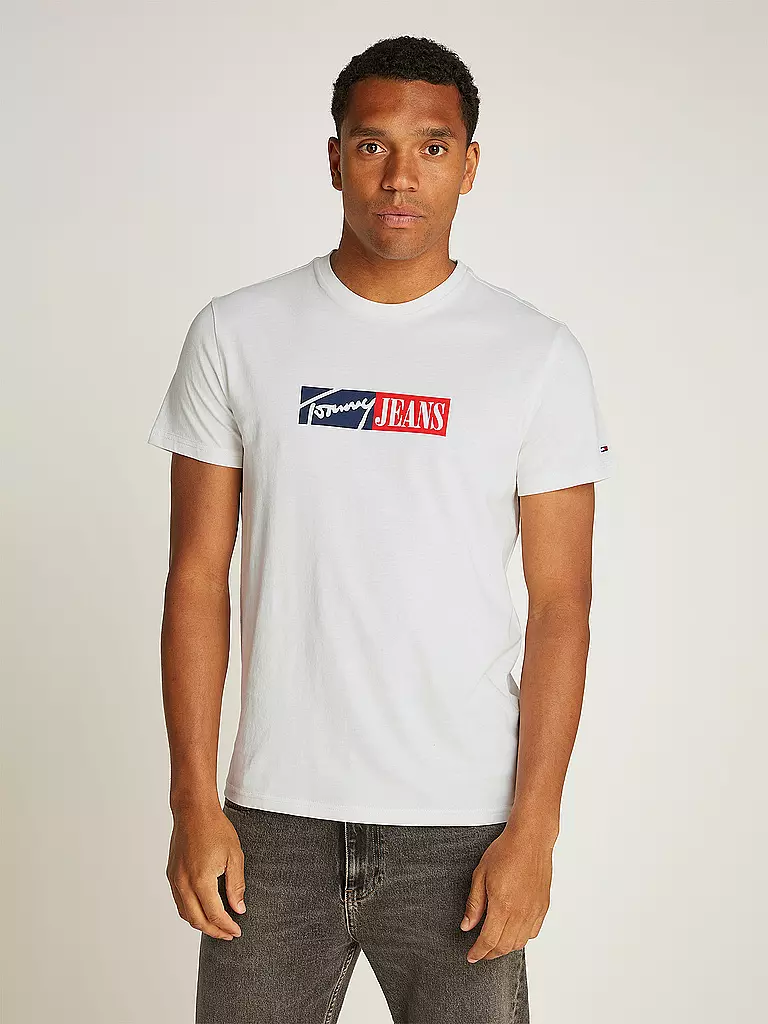 TOMMY JEANS | T-Shirt | schwarz