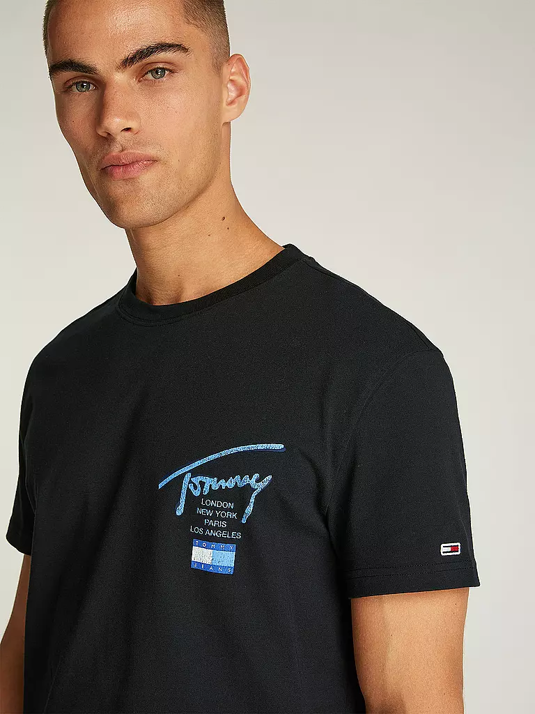 TOMMY JEANS | T-Shirt | schwarz