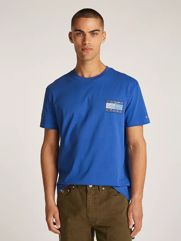 TOMMY JEANS | T-Shirt | blau