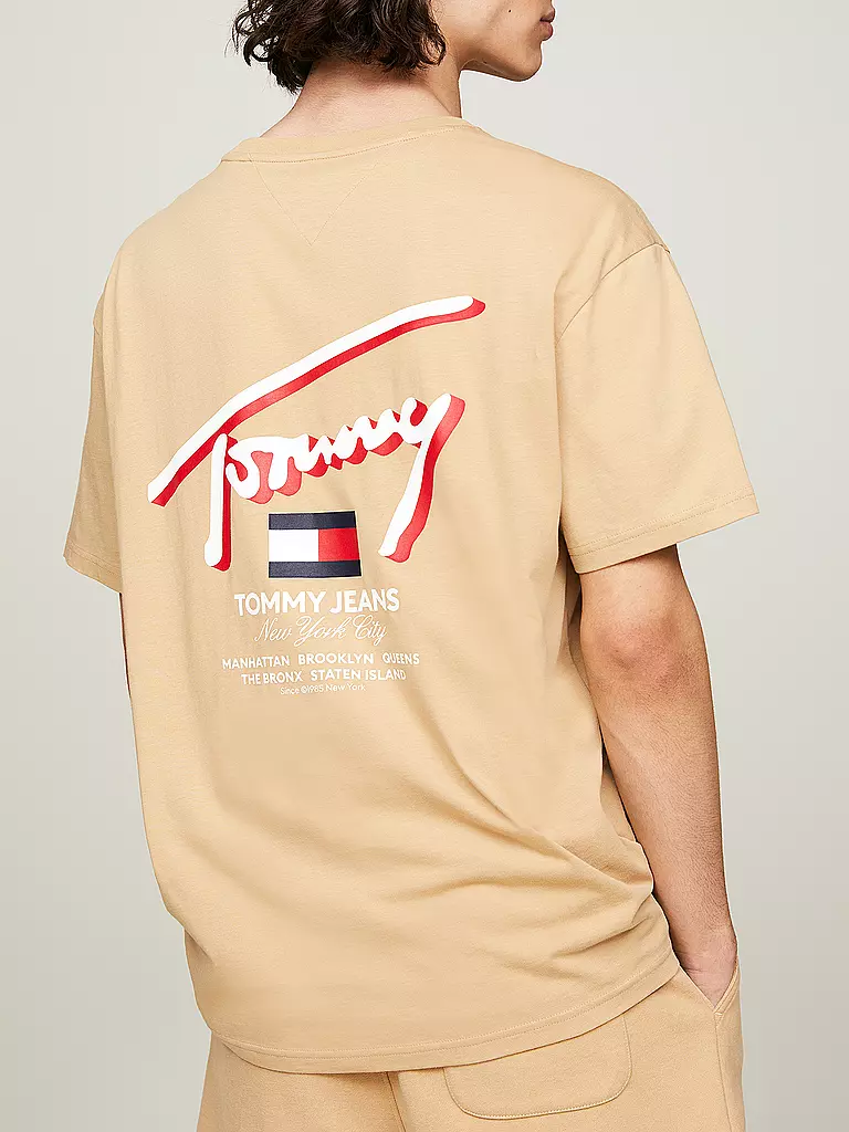 TOMMY JEANS | T-Shirt | camel