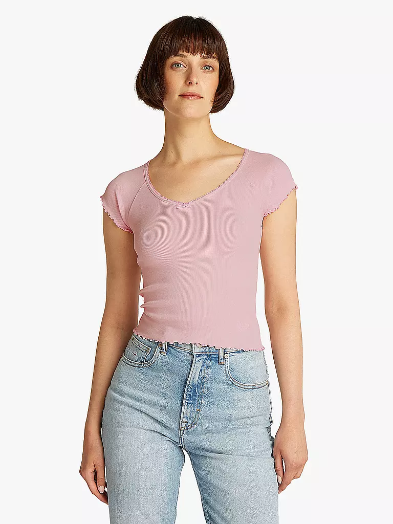 TOMMY JEANS | T-Shirt | rosa