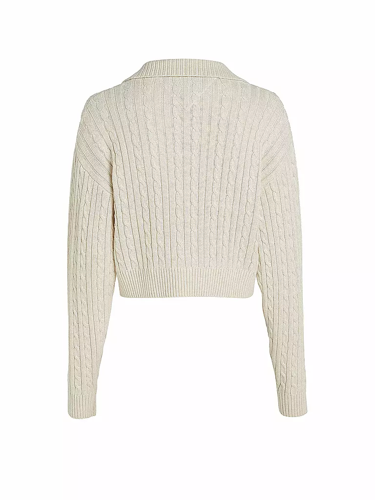 TOMMY JEANS | Trojer Pullover | creme