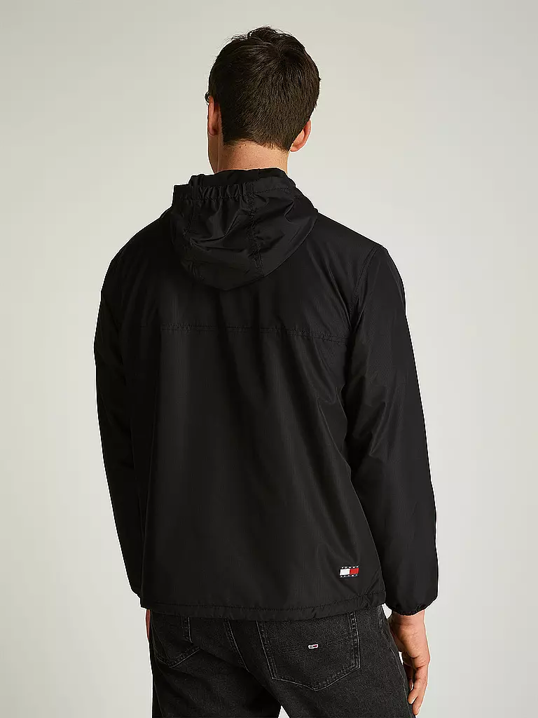 TOMMY JEANS | Windbreaker | schwarz