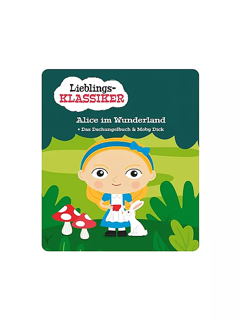 TONIES | Hörfigur - Alice im Wunderland und zwei weitere Klassiker | keine Farbe