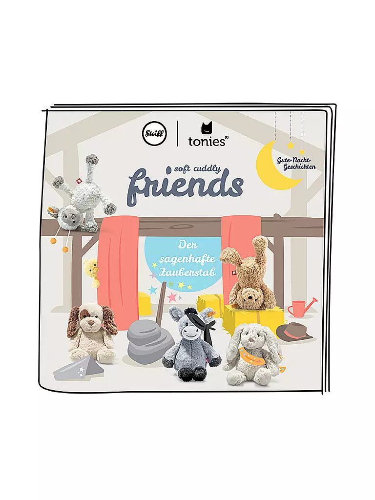 TONIES | Hörfigur - Steiff Soft Cuddly Friends mit Hörspiel Dinkie Esel | keine Farbe