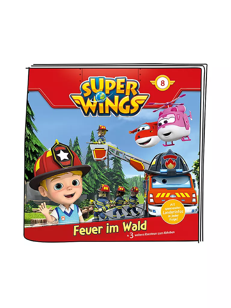 TONIES | Hörfigur - Super Wings: Feuer im Wald | keine Farbe