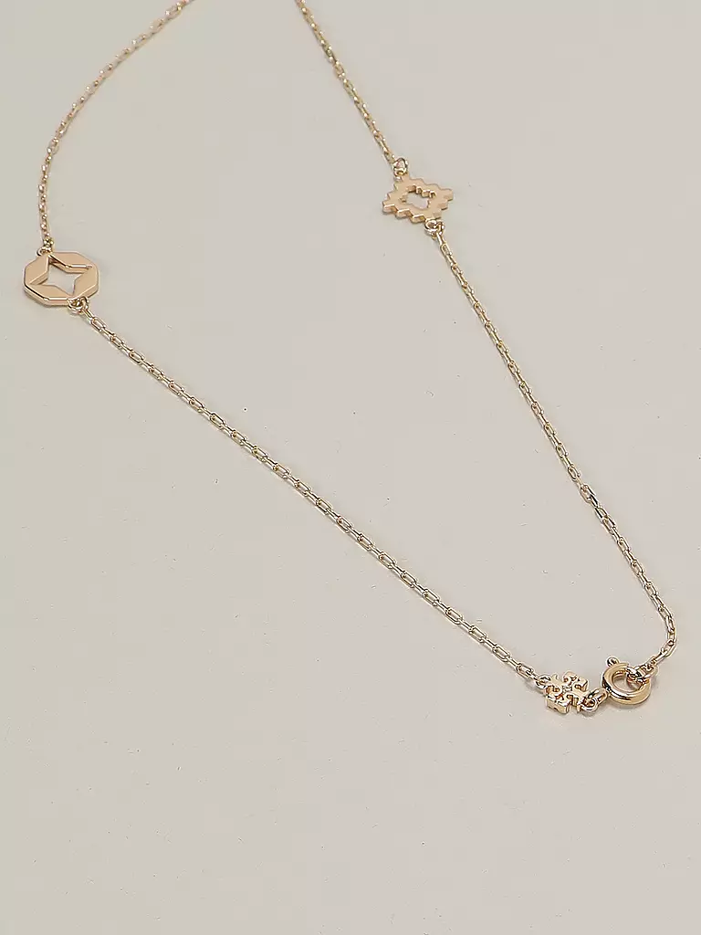 TORY BURCH | Halskette KIRA CLOVER LONG NECKLACE | gold