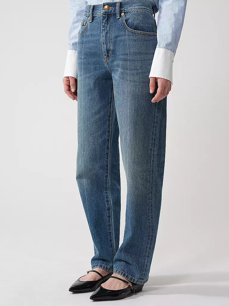 TORY BURCH | Jeans Slim Fit JEAN  | blau