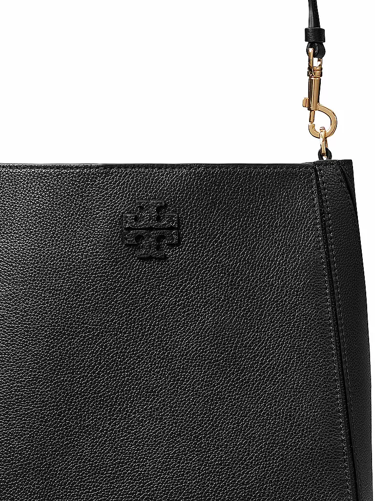 TORY BURCH | Ledertasche - Bucket Bag GRAW | schwarz