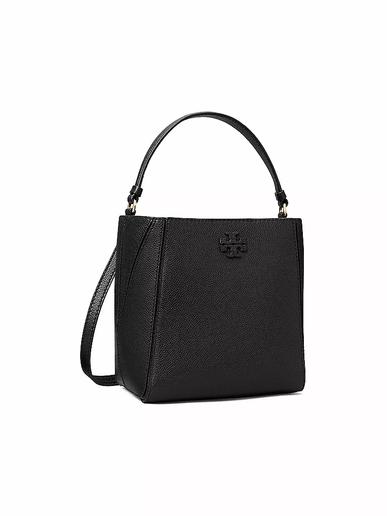 TORY BURCH | Ledertasche - Bucket Bag MCGRAW | schwarz