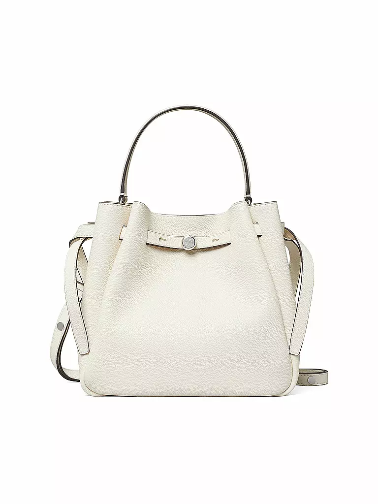 TORY BURCH | Ledertasche - Bucket Bag ROMY | creme